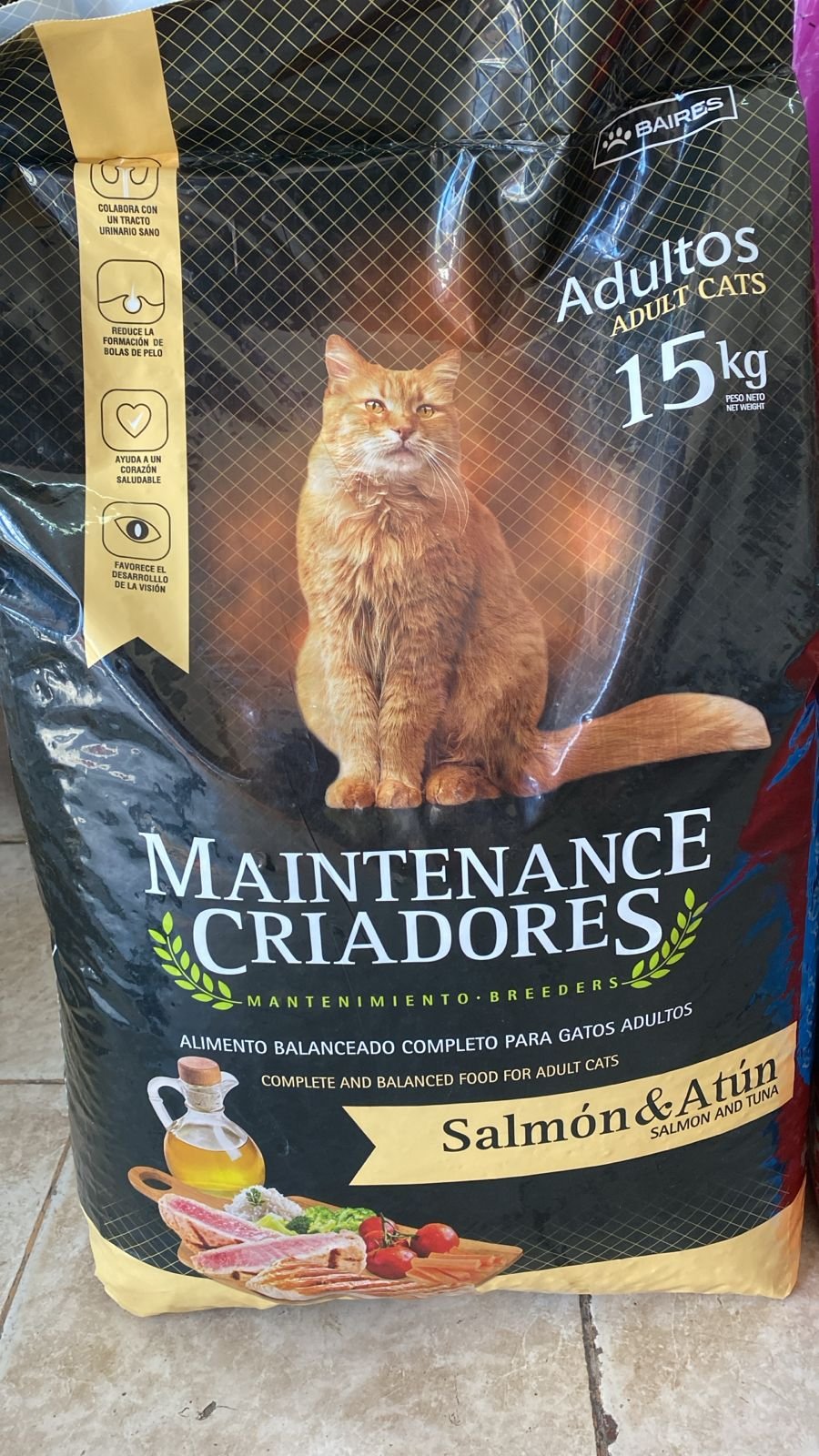 Alimento para gatos Maintenance Criadores